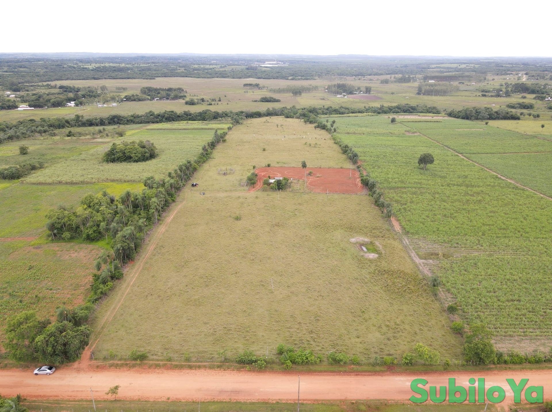6 ha Grundstück mit viel Freifläche und erhöhter Lage bei Natalicio Talavera